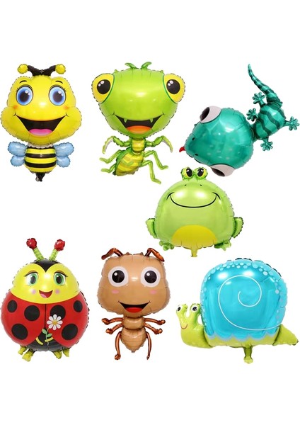 Gecko Karikatür Hayvan Alüminyum Folyo Balon Karınca Mantis Böcek Helyum Bebek Duş Doğum Günü Çocuk Günü Partisi Dekorasyon Oyuncaklar Globos (Yurt Dışından) fiyatları