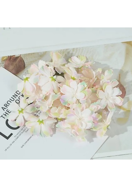 Açık Pembe 30 30/100/500 Adet 4 cm Yapay Ipek Papatya Çiçek Düğün Ev Dekorasyon El Işi Dıy Çelenk Aksesuarları Sahte Çiçek Başları (Yurt Dışından)