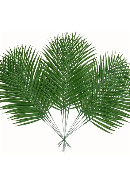 5 ADET-30 x 15 cm Yapay Bitkiler Tropikal Palmiye Yaprakları Dekorasyon Yaz Hawaii Orman Doğum Günü Partisi Dıy Düğün Ev Bahçe Dekor Sahte Bitki (Yurt Dışından) fiyatları