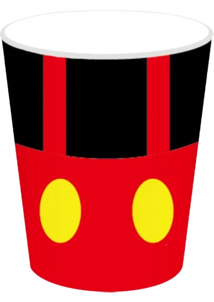 6 Adet Patlamış Mısır Kutusu Mickey Mouse Çocuk Doğum Günü Partisi Süslemeleri Tek Kullanımlık Sofra Plaka Peçete Bardak Masa Örtüsü Noel Sofra Çocuk Yemeği Seti (Yurt Dışından) indirimleri