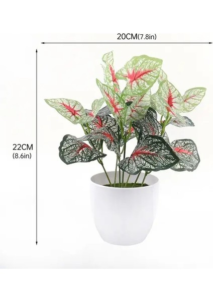 C Yeni Mini Yapay Bitki Bonsai Küçük Simüle Ağaç Saksı Bitkileri Sahte Çiçekler Ofis Masası Saksı Süsler Ev Bahçe Dekor (Yurt Dışından)