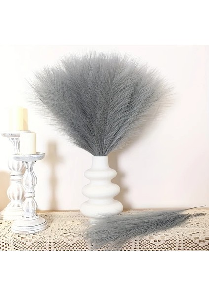 Açık Kahverengi 10 Adet 10/30 Adet Kabarık Pampas Çim Yapay Çiçekler Dekorasyon Düğün Için Boho Buket Parti Ev Vazo Dekor Sahte Bitki Kamış Çiçek (Yurt Dışından) modelleri