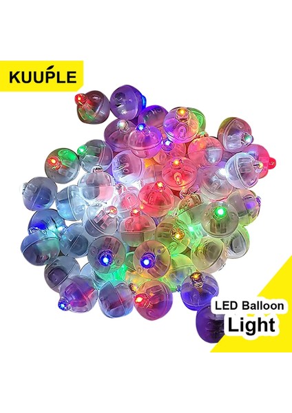 Sıcak Beyaz 20 Adet LED Balon Işık, Minik LED Işık Mini Yuvarlak LED Top Lamba, Bar Fener Noel Düğün Süslemeleri, Doğum Günü Dekoru (Yurt Dışından)