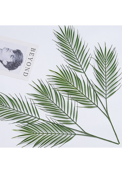 Stil 1 Palmiye Yapay Yeşil Bitkiler Plastik Yapraklar Sahte Bitkiler Ev Düğün Oturma Odası Balkon Masa Dekorasyon Dağınık Yeşillik (Yurt Dışından) fiyatları