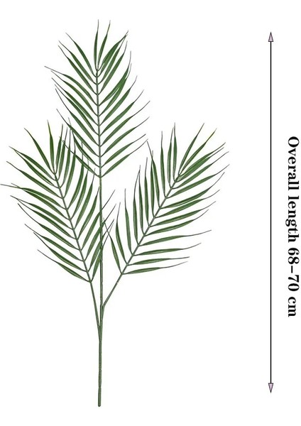 Stil 1 Palmiye Yapay Yeşil Bitkiler Plastik Yapraklar Sahte Bitkiler Ev Düğün Oturma Odası Balkon Masa Dekorasyon Dağınık Yeşillik (Yurt Dışından) fırsatları