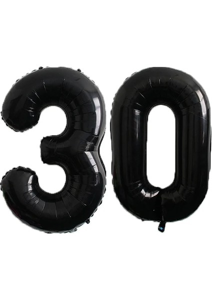 2 Adet 40 Inç 2 Adet 40 Inç Siyah Folyo Balonlar Banner 18 25 30 40 70 Doğum Günü Partisi Dekorasyon Yetişkin Doğum Günü Mektup Numarası Folyo Balonlar Globo (Yurt Dışından)