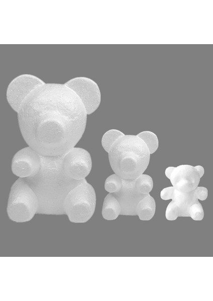 1 Adet 15 cm Ayı Sevgililer Günü 15 cm /20 cm /30 cm Sevimli Köpük Ayı Kalıp Dıy Polistiren Strafor Düğün Doğum Günü Hediyesi Kız Arkadaşı Için Eşi (Yurt Dışından)