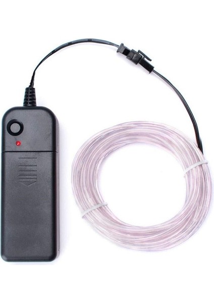 Pil Kutusu Buz Mavisi 3 Metre Esnek Neon Işık Glow El Tel Halat Kablo Noel Dans Rave Dekorasyon Için LED Işıklar Dıy Ayakkabı Giyim USB LED Şerit Lamba (Yurt Dışından)