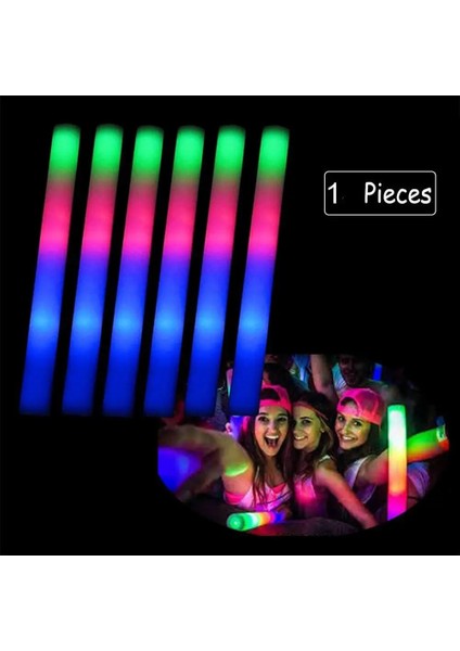 Renkli 1 Adet Köpük Parlak Çubuk Kolye LED Çok Renkli Elektronik Işıklı Çubuklar Parti Malzemeleri Parti Düğün Doğum Günü Konseri Için Noel (Yurt Dışından) modelleri