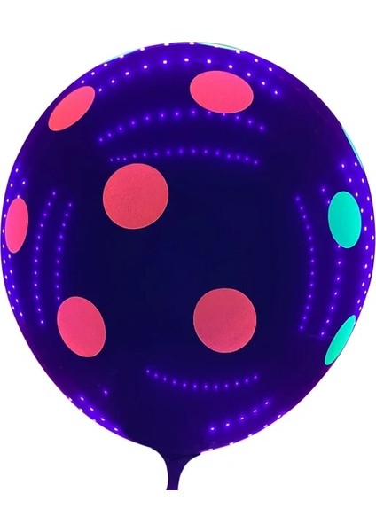 10 Adet Neon Balon H Siyah Işık Neon Parti Yüz ve Vücut Boyası Glow Panit Renk Güzellik Makyaj Vücut Boyası Uv Blacklight Neon Floresan Parti Malzemeleri (Yurt Dışından)