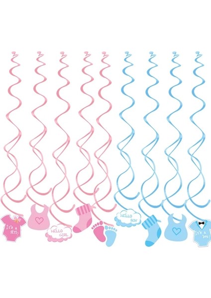 6 Adet Cinsiyet Reveal Parti Süslemeleri Tek Kullanımlık Sofra Bebek Duş Kağıt Tabak Bardak Peçete Masa Örtüsü Erkek Veya Kız Parti Malzemeleri (Yurt Dışından)