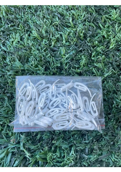 S Pile Salyangozu Perde Kancası S Pile Düğmesi ( 40 Adet )