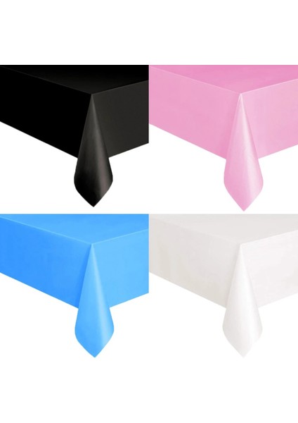 Gri 137X274 cm Tek Kullanımlık Masa Örtüsü Pembe Beyaz Siyah Gül Altın Doğum Günü Düğün Masa Örtüsü Plastik Su Geçirmez Yemek Masası Örtüsü Parti Kaynağı (Yurt Dışından) fırsatları
