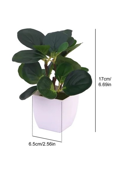 18 Yapay Bitkiler Lavanta Saksı Bonsai Yeşil Mini Ağaç Bitkiler Ev Bahçe Partisi Otel Dekor Için Sahte Çiçekler Saksı Süsler (Yurt Dışından)