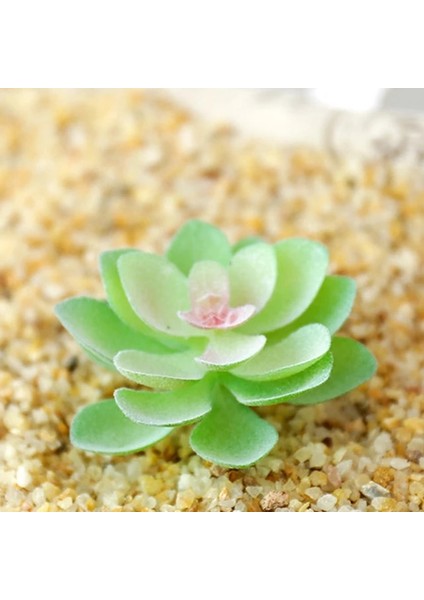 Stil 9 Yeşil Akın Yapay Succulents Bitkiler Ev Bahçe Dekorasyon Çiçek Aranjmanı Banyo Aksesuarları Planta Yapay (Yurt Dışından)