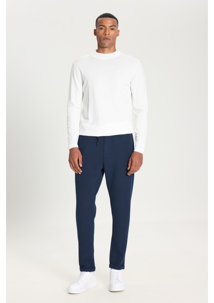 Standart Fit Normal Kesim Cepli Esnek Örme Pantolon