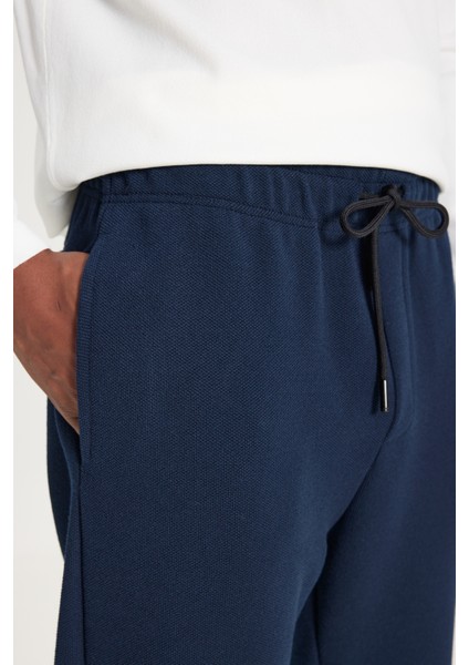 Standart Fit Normal Kesim Cepli Esnek Örme Pantolon