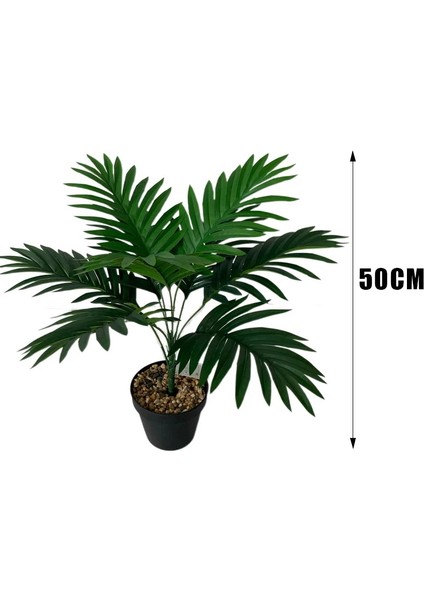 50 cm Yapay Bitki Büyük Dağınık Kuyruk Ayçiçeği Tropikal Bitkiler Kapalı Açık Ev Bahçe Sahte Bitki Zemin Dekor Plastik Ağaç (Yurt Dışından) indirimleri