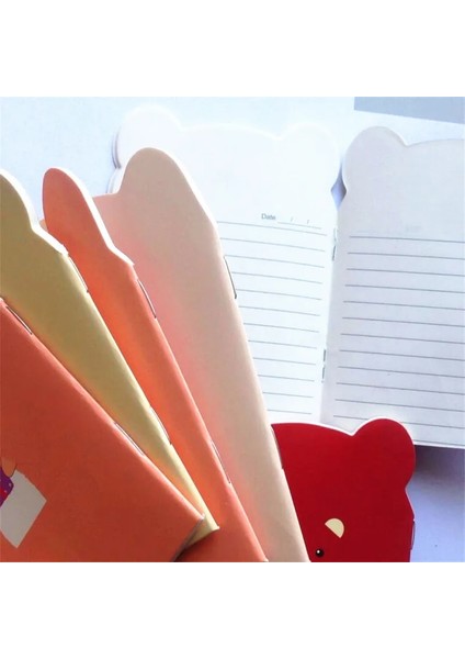 Rastgele Diğer 1 Adet/grup Sevimli Ayı ve Kedi Hayvanlar Tasarım Dizüstü Öğrencileri Diy Mini Seyahat Günlüğü Not Defteri Mesaj Not A6 Kitap Kız Kawaii Hediye (Yurt Dışından)