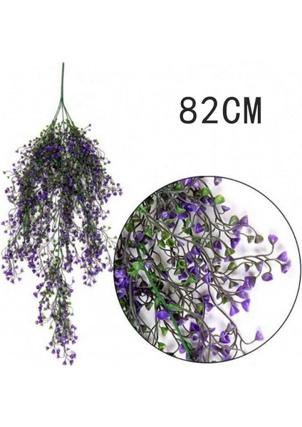 x F1065E 50-105 cm Yapay Asılı Çiçek Bitki Sahte Asma Söğüt Rattan Çiçek Yapay Asılı Bitki Ev Bahçe Duvar Dekorasyonu Için (Yurt Dışından)