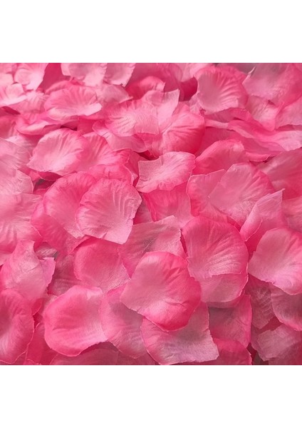 Durk Pembe 100 Adet 100/500/1000 Adet Yapay Gül Yaprakları Romantik Yapay Çiçek Ipek Yaprakları Sevgililer Günü Düğün Çiçek Petal Dekorasyon (Yurt Dışından)