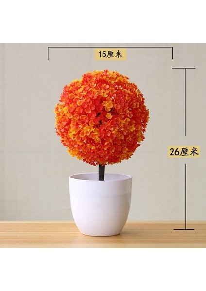 Beyaz Yapay Plastik Bitkiler Bonsai Küçük Ağaç Saksı Sahte Bitki Saksı Çiçek Ev Odası Masa Dekorasyon Bahçe Düzenleme Süsler (Yurt Dışından)