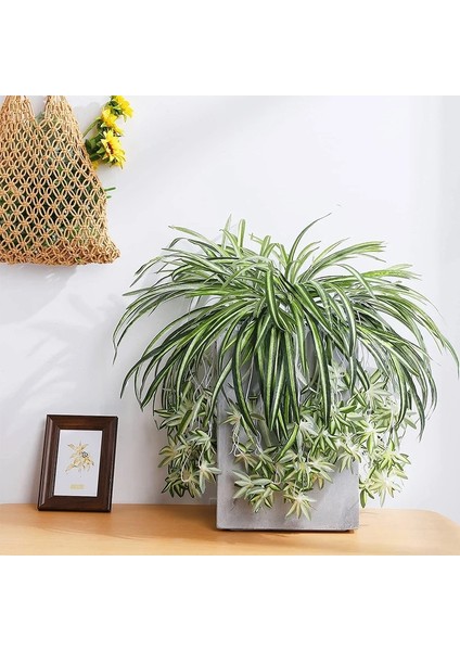 Fern LEAVE-013 Yapay Eğreltiotu Bitkileri Duvar Dekorasyonu Yaprak Aksesuarları Kaplumbağa Arka Yaprak Farsça Yeşil Bitki Duvar Aksesuarları Ev Dekorasyon (Yurt Dışından)
