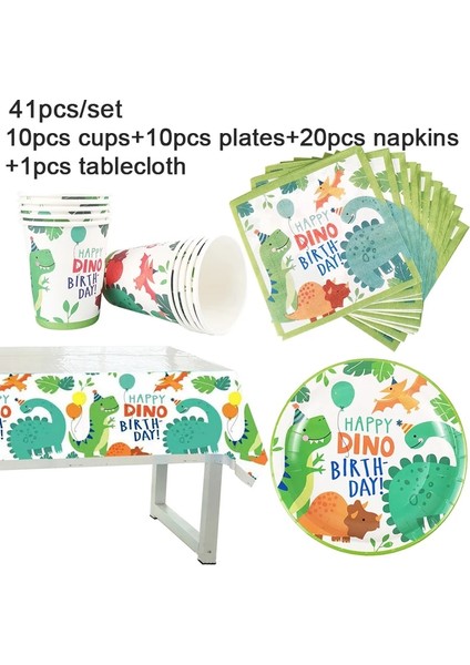 1 Paket Peçete Dinozor Parti Malzemeleri Dinozor Sofra Seti Mutlu Doğum Günü Partisi Süslemeleri Çocuklar Çocuk Jungle Safari Parti Bebek Duş Iyilik (Yurt Dışından) fırsatları