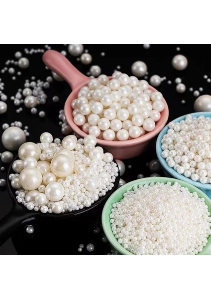 14MM 50G Yenilebilir Beyaz Boncuk Inci Şeker Topu Fondan Dıy Kek Pişirme Sprinkles Şeker Şeker Topu Düğün Pastası Dekorasyon (Yurt Dışından) fiyatları