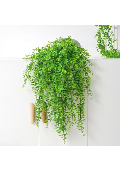 Yapay Bitki Sarmaşıklar Duvar Asılı Rattan Yapraklar Dalları Açık Bahçe Ev Dekorasyon Plastik Sahte Ipek Yaprak Yeşil Bitki Sarmaşık (Yurt Dışından)