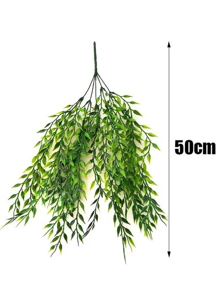 Stil 1 Yapay Bitkiler Sarmaşıklar Duvar Asılı Simülasyon Rattan Yapraklar Dallar Yeşil Bitki Sarmaşık Yaprağı Ev Düğün Dekorasyon Bitki-Sonbahar (Yurt Dışından)
