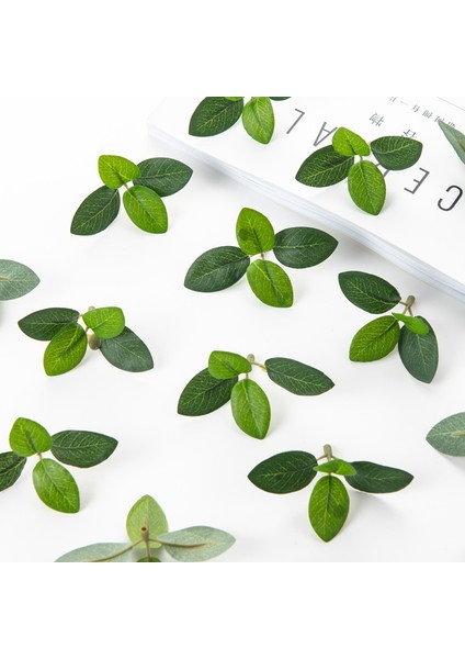 Kahve 50PC Yapay Çiçekler Ipek Çay Yaprağı Sahte Bitkiler Dıy Karalama Defteri Şeker Kutusu Düğün Gelin Buketi Noel Ev Partisi Dekorasyon (Yurt Dışından) fiyatları