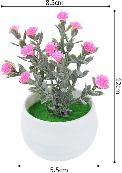 B06 1 Adet Mini Yapay Bitkiler Bonsai Sahte Çiçekler Aloe Masa Saksı Süsler Küçük Simüle Ağaç Pot Bitki Ev Dekorasyon El Sanatları (Yurt Dışından)