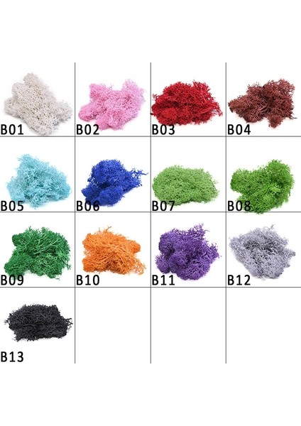 B02 20G 20-40G Yapay Doğal Bitki Ebedi Yaşam Moss Mini Mikro Peyzaj Dekor Aksesuarları Ev Bahçe Süs Dıy Çiçekler El Sanatları (Yurt Dışından) indirimleri