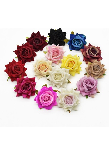 Süt Beyaz 10 Parça 10 Adet Ipek Güller Gelin Aksesuarları Gümrükleme Yapay Çiçekler Ev Düğün Dekorasyon Için Diy Hediye Kutusu Festivali Malzemeleri (Yurt Dışından) modelleri
