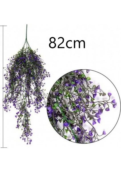Stil 5 Yapay Bitkiler Sarmaşıklar Duvar Asılı Simülasyon Rattan Yapraklar Dallar Yeşil Bitki Sarmaşık Yaprağı Ev Düğün Dekorasyon Bitki-Sonbahar (Yurt Dışından)