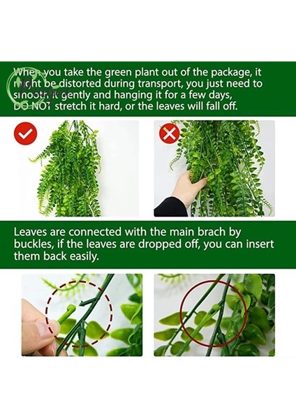 1 Adet 90 cm Farsça Eğreltiotu Yaprakları Sarmaşık Odası Dekor Asılı Yapay Bitki Plastik Yaprak Çim Düğün Parti Duvar Balkon Dekorasyon (Yurt Dışından) indirimleri