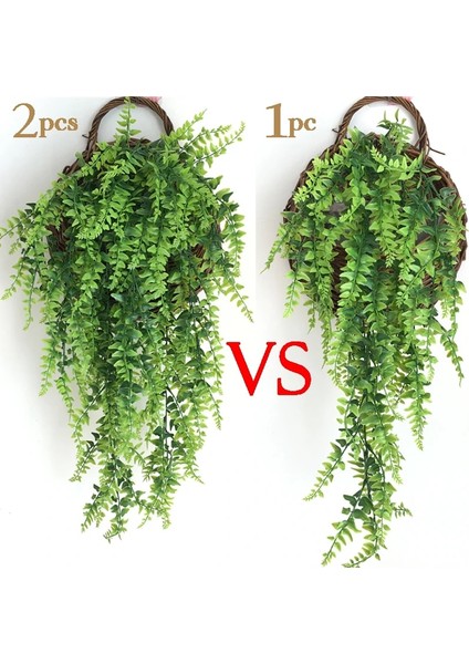 Stil 1 Yapay Bitki Sarmaşıklar Duvar Asılı Rattan Yapraklar Dalları Açık Bahçe Ev Dekorasyon Plastik Sahte Ipek Yaprak Yeşil Bitki Sarmaşık (Yurt Dışından)