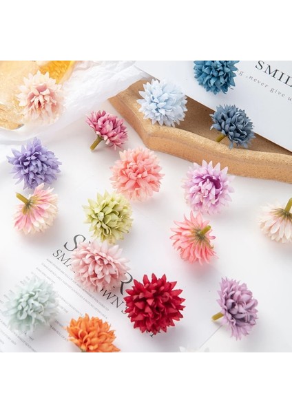 Mor 50 Parça 50 Pc Yapay Çiçekler Karalama Defteri Diy Hediye Şeker Kutusu Düğün Bahçe Gül Kemer Ev Için Noel Süslemeleri Sahte Ipek Karanfil (Yurt Dışından) fiyatları