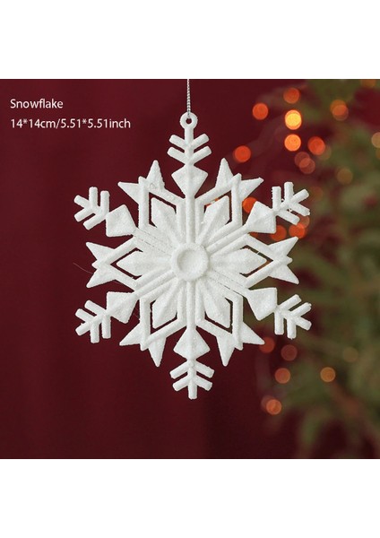 2 Adet S Yeni Noel Ağacı Süsleri Kolye Noel Ağacı Beyaz Elk Kar Tanesi Süsler Ev Asılı Dekorasyon 2022 Yeni Yıl Partisi Deco (Yurt Dışından) indirimleri