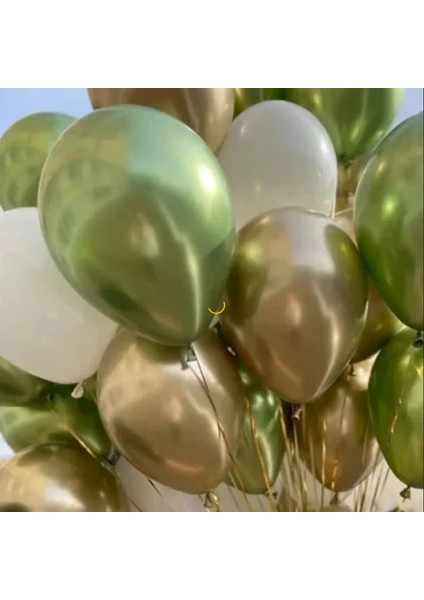 1 Adet 10/18 Inç Metalik Altın Avokado Yeşil Lateks Balonlar Doğum Günü Partisi Dekoru Temizle Kabarcık Topları Çıkartmalar Bebek Duş Düğün Dekor (Yurt Dışından)