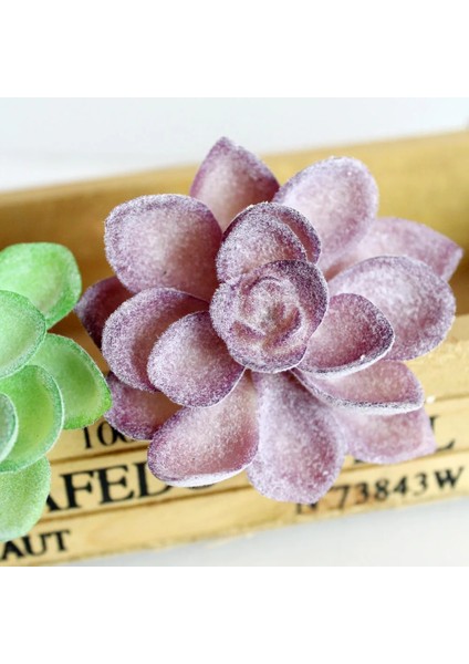 Fp Mini Lingjiaocao 39 Stilleri Mor Akın Yapay Succulents Bitkiler Ev Bahçe Dekorasyonu Dıy Bitkiler Duvar Çiçek Aranjmanı Sahte Bitkiler (Yurt Dışından)