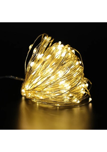 Niulou Sıcak 10M100LED 1M/2M/3M/5M/10M Peri Dize Işıklar LED USB Açık Pil Kumandalı Garland Noel Süslemeleri Noel Yeni Yıl Süsler Dekor (Yurt Dışından)