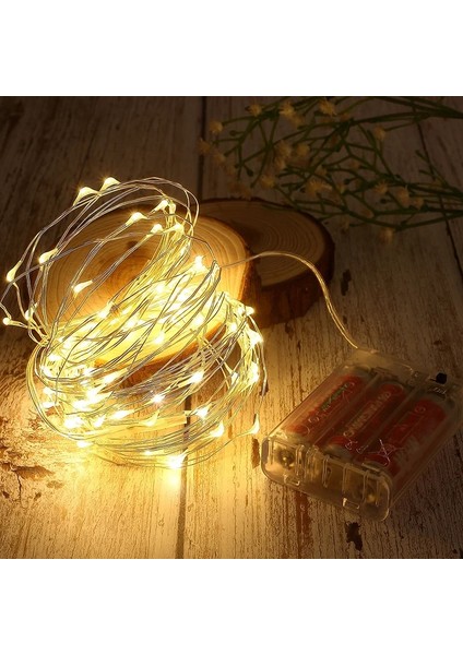 Niulou Sıcak 10M100LED 1M/2M/3M/5M/10M Peri Dize Işıklar LED USB Açık Pil Kumandalı Garland Noel Süslemeleri Noel Yeni Yıl Süsler Dekor (Yurt Dışından)