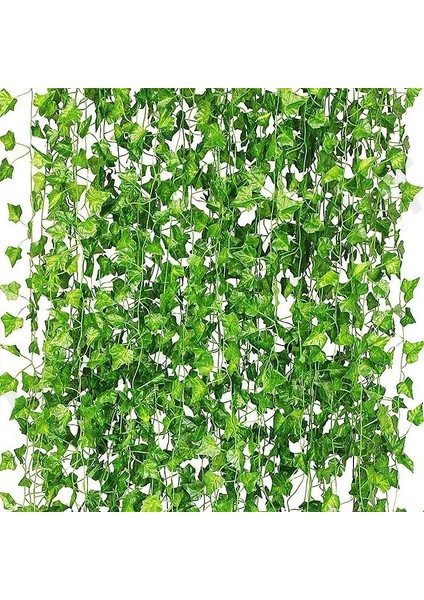 Stil 9 3 Adet 210 cm Plastik Yapay Bitki Asma Ev Bahçe Dekorasyonu Sahte Yapraklar Sarmaşık Yeşil Sarmaşık Yeşillik Çelenk Yatak Odası/ofis Için (Yurt Dışından)