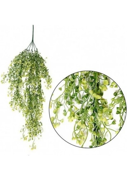 80 cm -SARI 85 cm Yapay Asılı Çiçek Bitki Sahte Asma Söğüt Rattan Çiçek Yapay Asılı Bitki Ev Bahçe Duvar Dekorasyonu Için (Yurt Dışından)