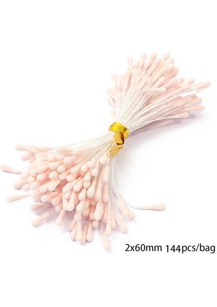 Stil 20 6/10/12/60/70/90/144 Adet Pembe Karışık Hibrid Çiçek Kiraz Ercik Meyveleri Paketi Dıy Kek Noel Düğün Hediye Kutusu Çelenkler Dekor (Yurt Dışından)