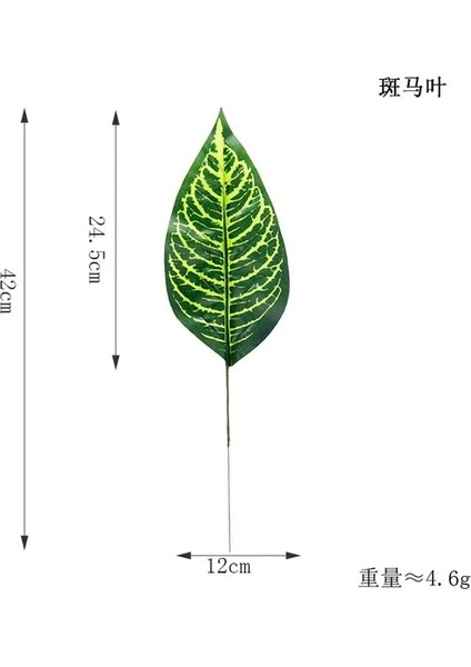 Ban Ma Ye Yapay Tropikal Monstera Kwai Palmiye Ağacı Yaprakları Ev Bahçe Dekorasyonu Sahte Bitkiler Fotoğraf Arka Plan Plante Artificielle (Yurt Dışından)