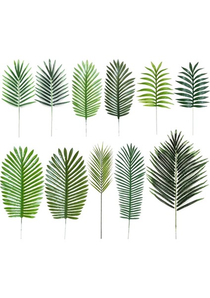 Yapraklar Koyu Yeşil 1 Adet Yapay Monstera Bitkiler Plastik Tropikal Palmiye Ağacı Yaprakları Ev Bahçe Dekorasyonu Aksesuarları Dekoratif Yapraklar (Yurt Dışından) fiyatları