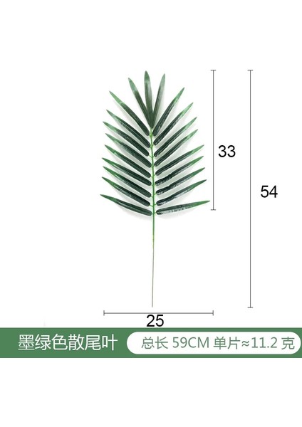 Yapraklar Koyu Yeşil 1 Adet Yapay Monstera Bitkiler Plastik Tropikal Palmiye Ağacı Yaprakları Ev Bahçe Dekorasyonu Aksesuarları Dekoratif Yapraklar (Yurt Dışından) indirimleri